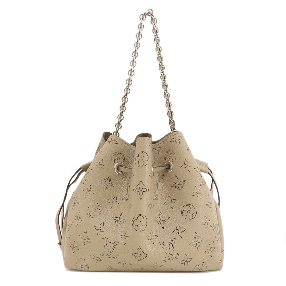 Louis Vuitton Shoulder Bella Bag Leather Mahina